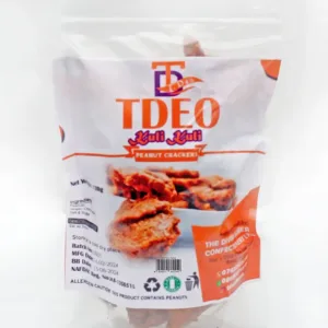 Tasty Kuli Kuli (Peanut Crackers) 120g: Signature Flavor, Sandfree, Crunchy and Spicy | TDeo Foods