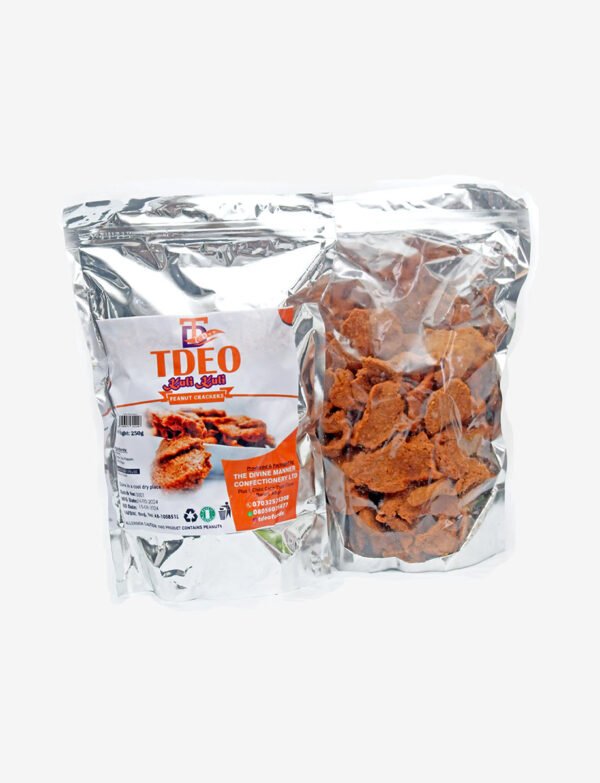 Tasty Kuli Kuli (Peanut Crackers) 250g: Signature Flavor, Sandfree, Crunchy and Spicy | TDeo Foods